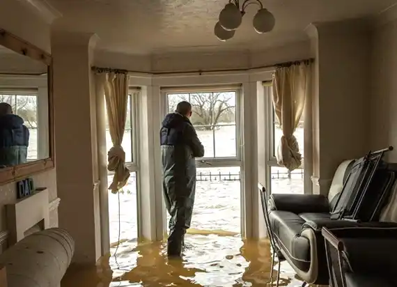 water damage restoration service South Hutchinson